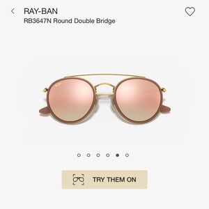 Retro rayban glasses